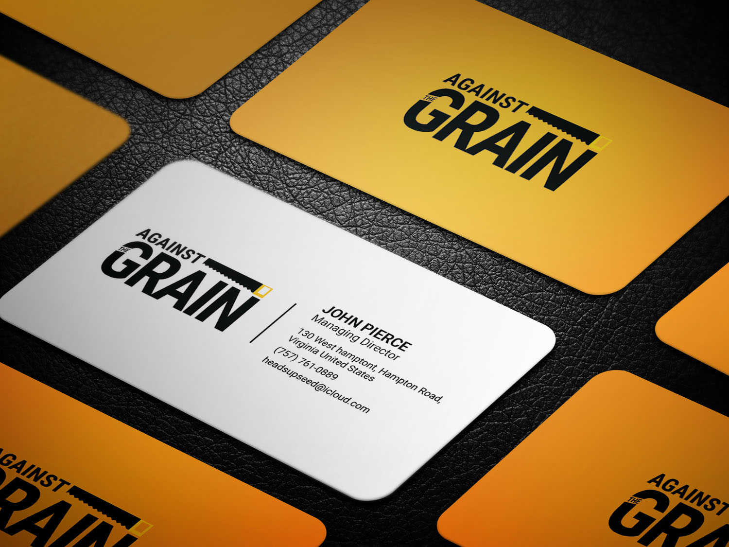 Design de Carte de Visite par SyncFuse™ Solutions pour Against The Grain | Design #15379576