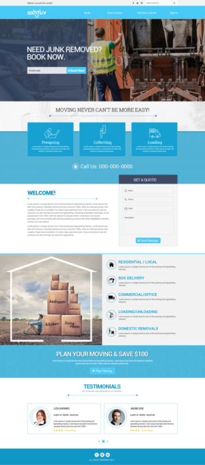 Web Design by Dream Logo Design for this project | Design: #15379731