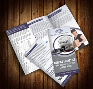 Flyer Design by Deziners Zone for Regent logistics Inc | Design: #15401790