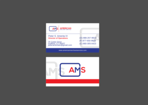 Business Card Design by Gita. for American Merchant Services, LLC | Design: #15435622