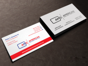 Business Card Design by Creations Box 2015 for American Merchant Services, LLC | Design: #15382839