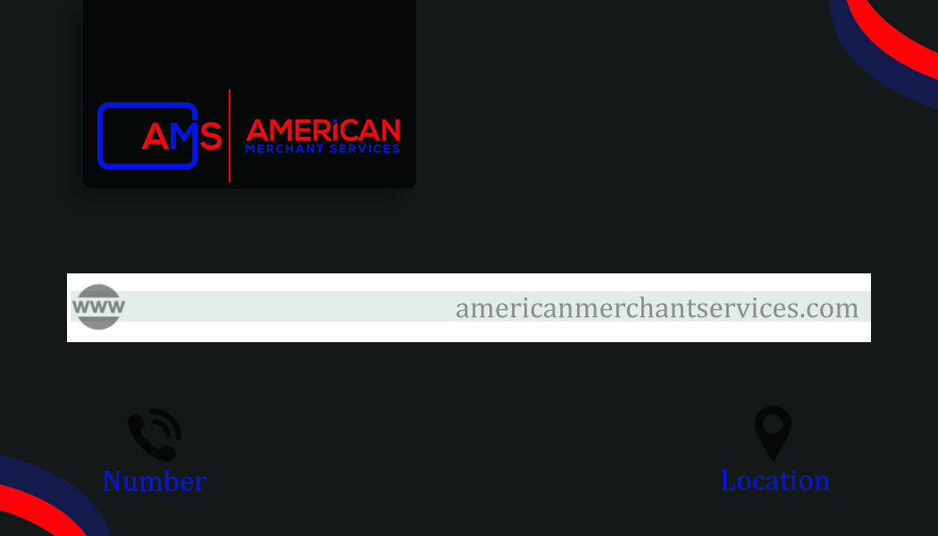Visitenkarten-Design von Codruc für American Merchant Services, LLC | Design #15409569