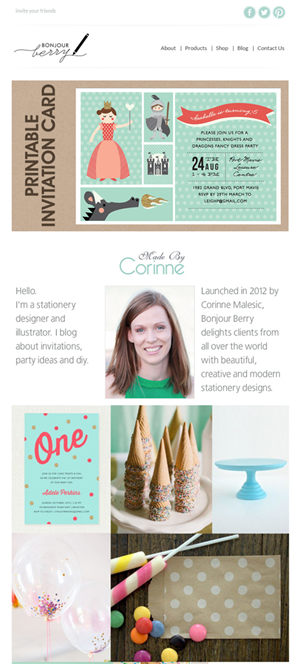 Design de Newsletter par Expert Designer pour ce projet | Design : #2621619