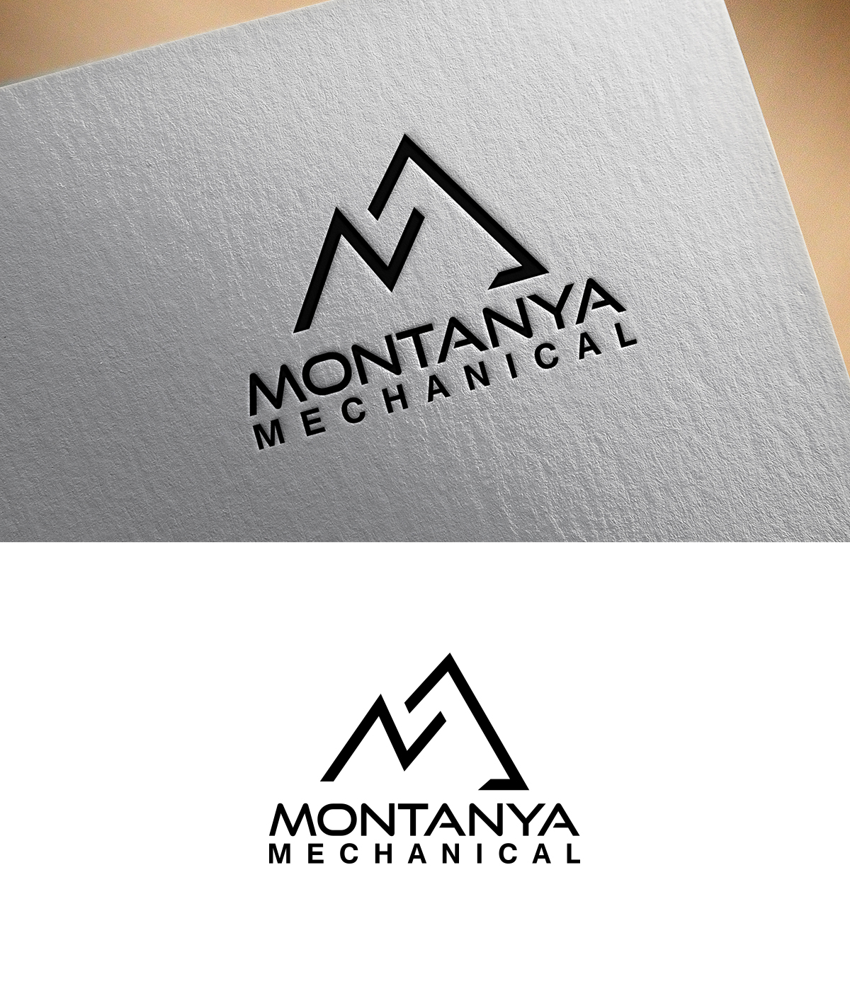 Logo Design by supercreative for Montanya Mechanical | Design #15396488
