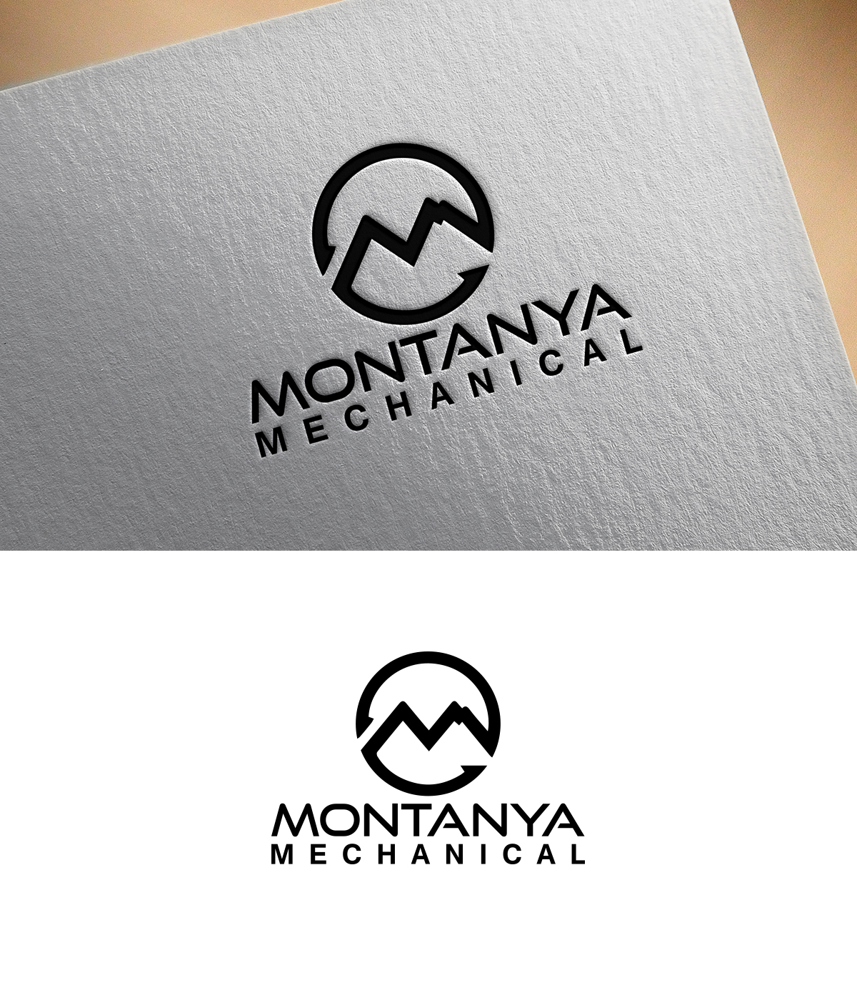 Logo Design by supercreative for Montanya Mechanical | Design #15396489
