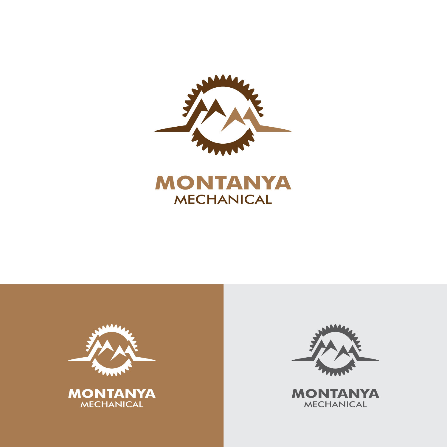 Logo Design by Michael for Montanya Mechanical | Design #15453896