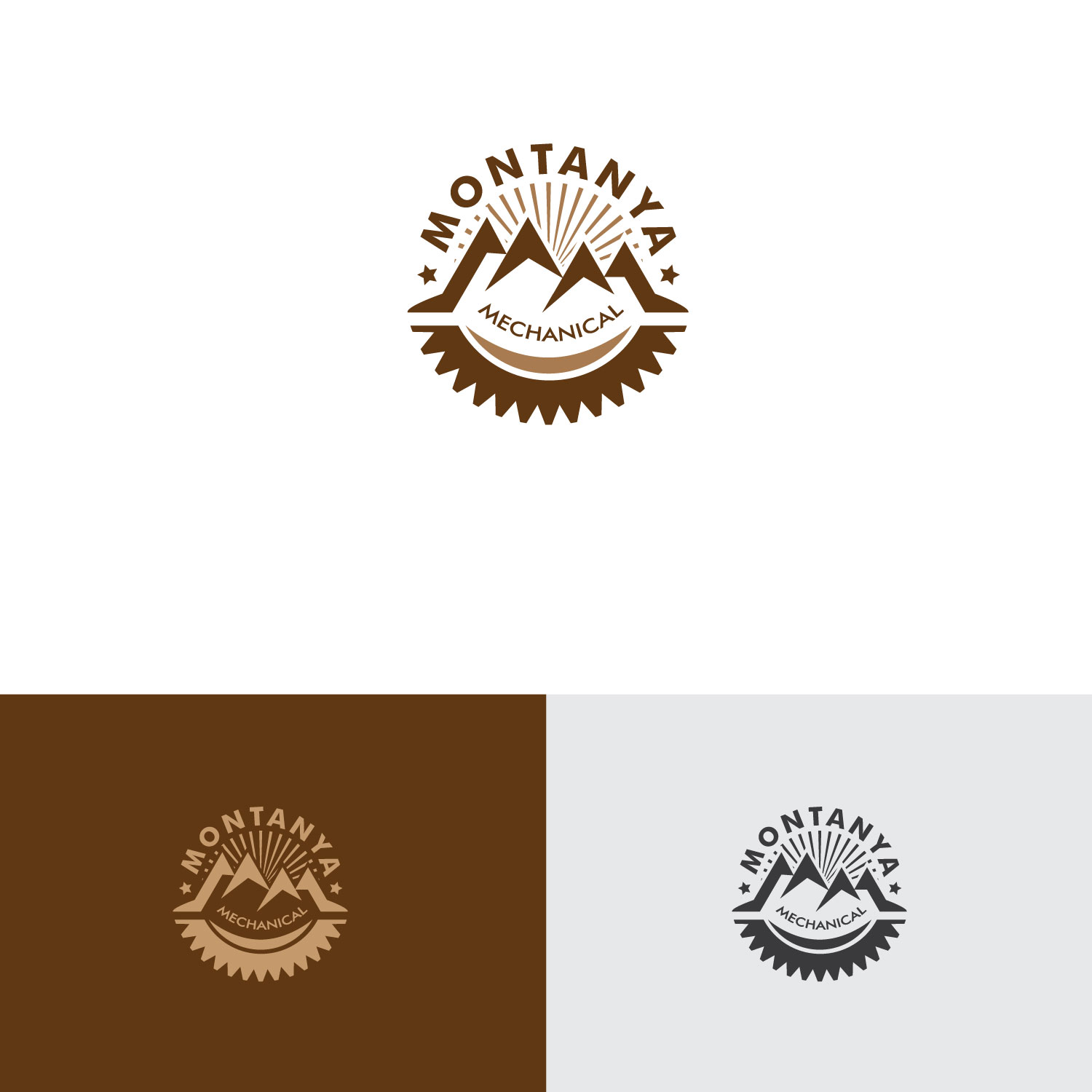 Logo Design by Michael for Montanya Mechanical | Design #15477164