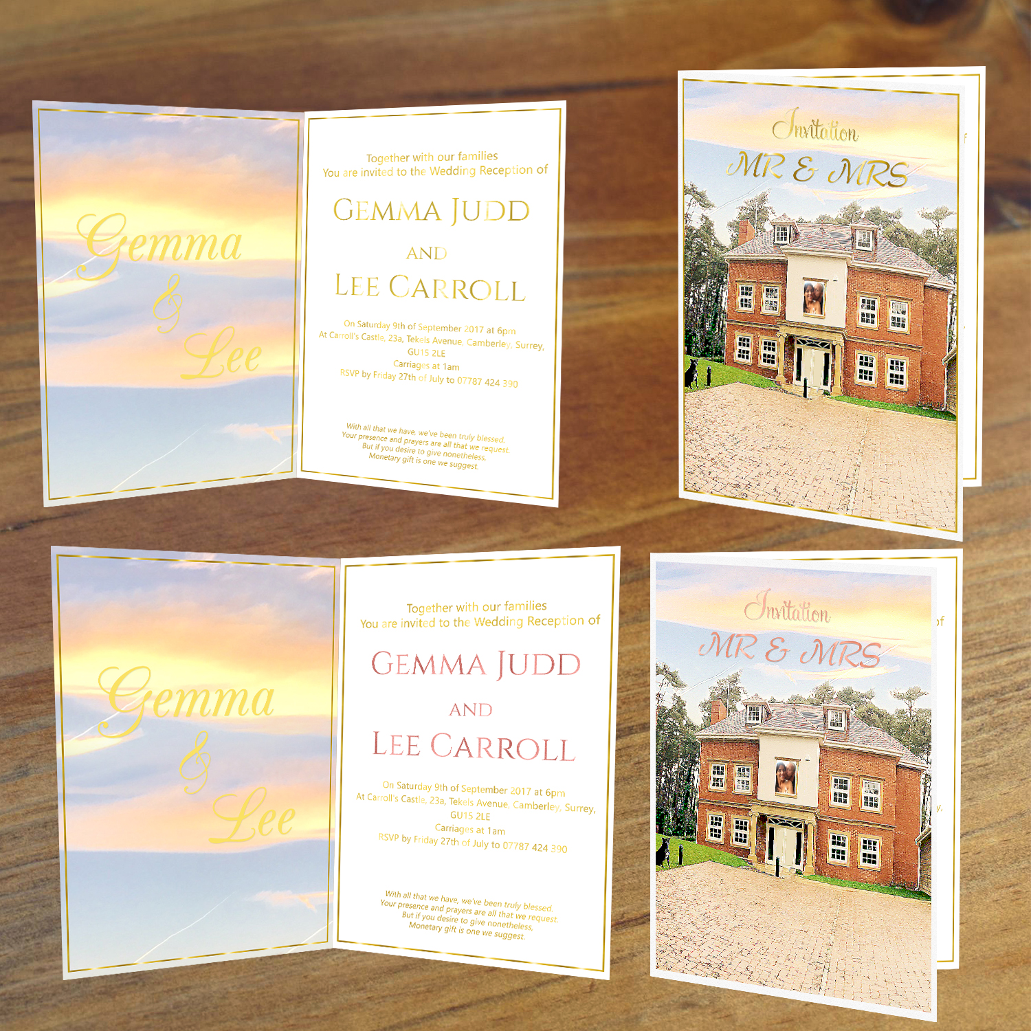 Invitation Design by ManoDesign1 for this project | Design #15402592