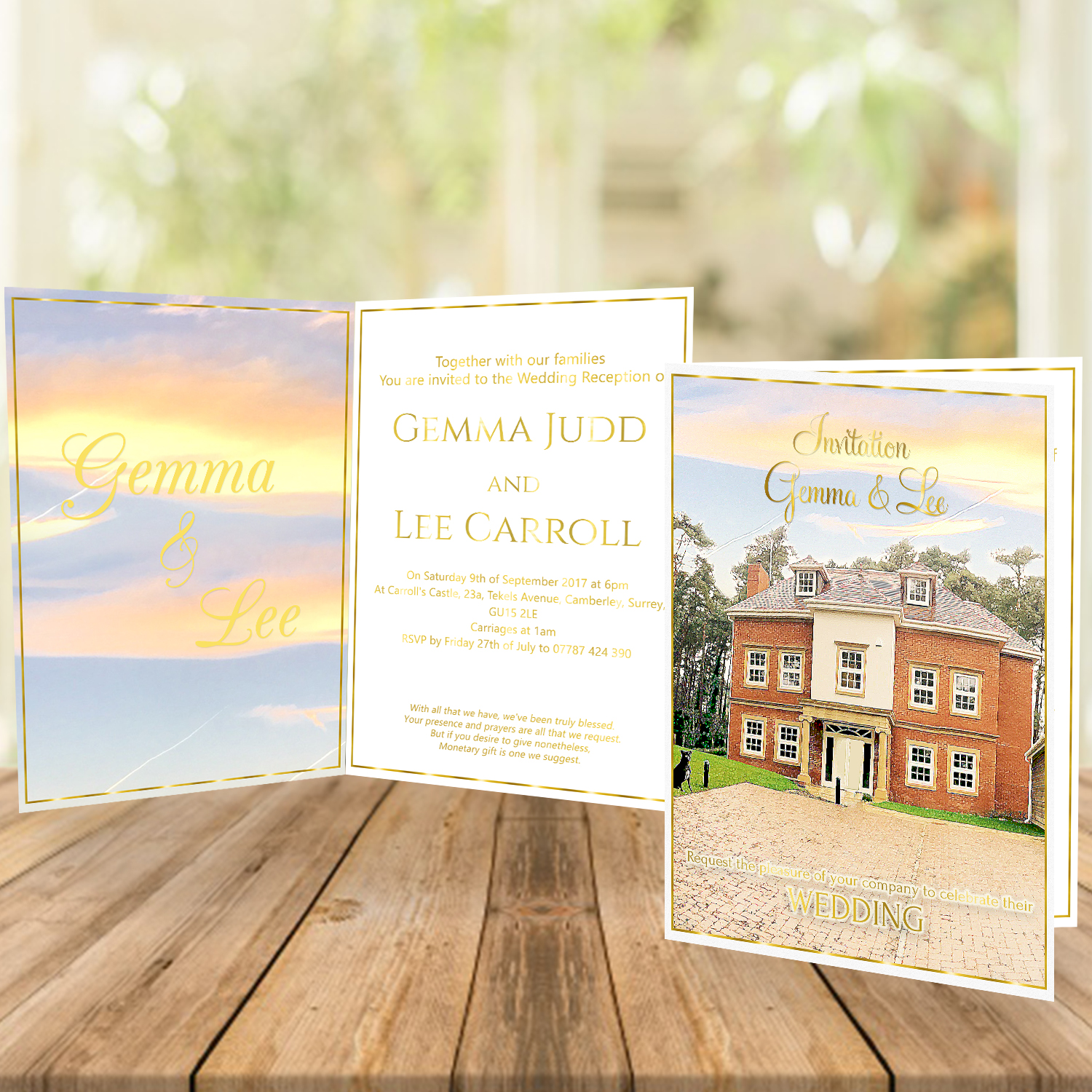 Invitation Design by ManoDesign1 for this project | Design #15407529