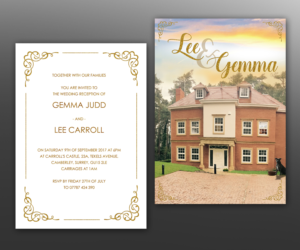 Invitation Design by MDesigns ™ for this project | Design: #15410787