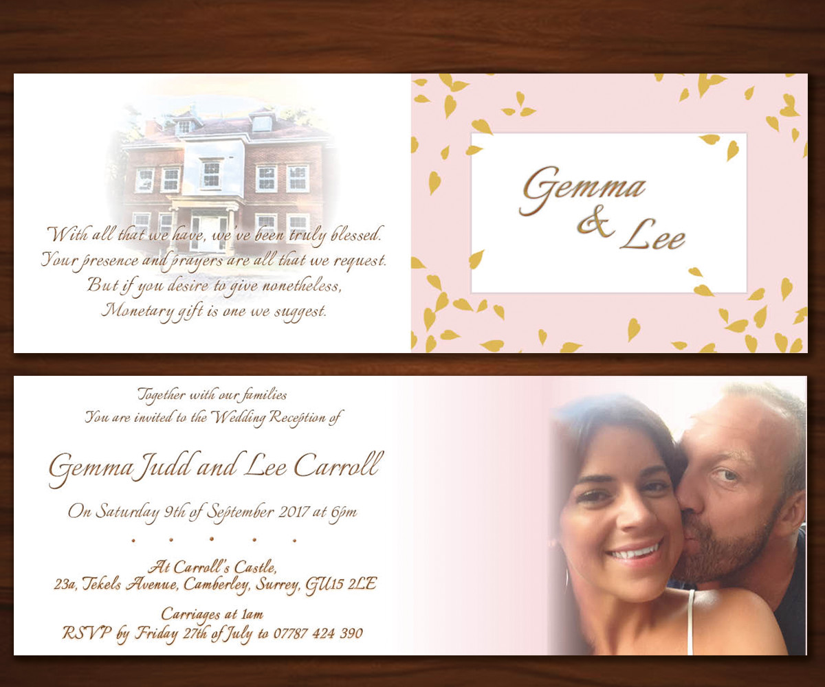 Invitation Design by ROART for this project | Design #15501445