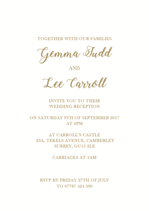 Design Invitation par SL.designs pour ce projet | Design #15431024