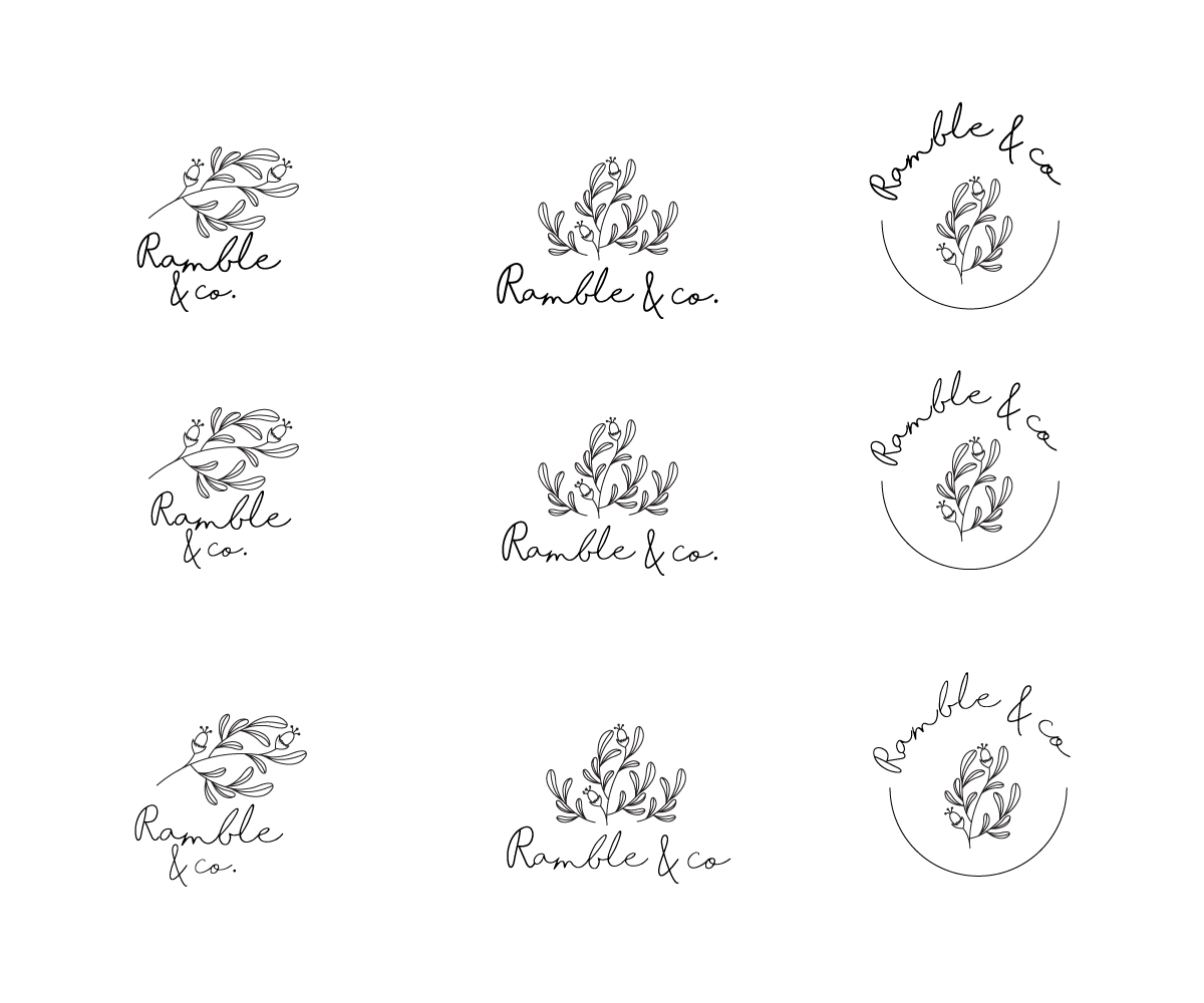 Logo Design by Anekaa for Ramble & Co | Design: #15483249