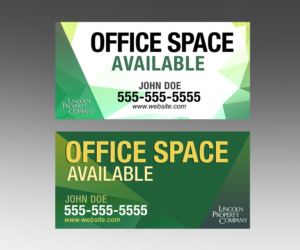 Real Estate - Large Sign Design | Design Publicitaire par MDesigns ™