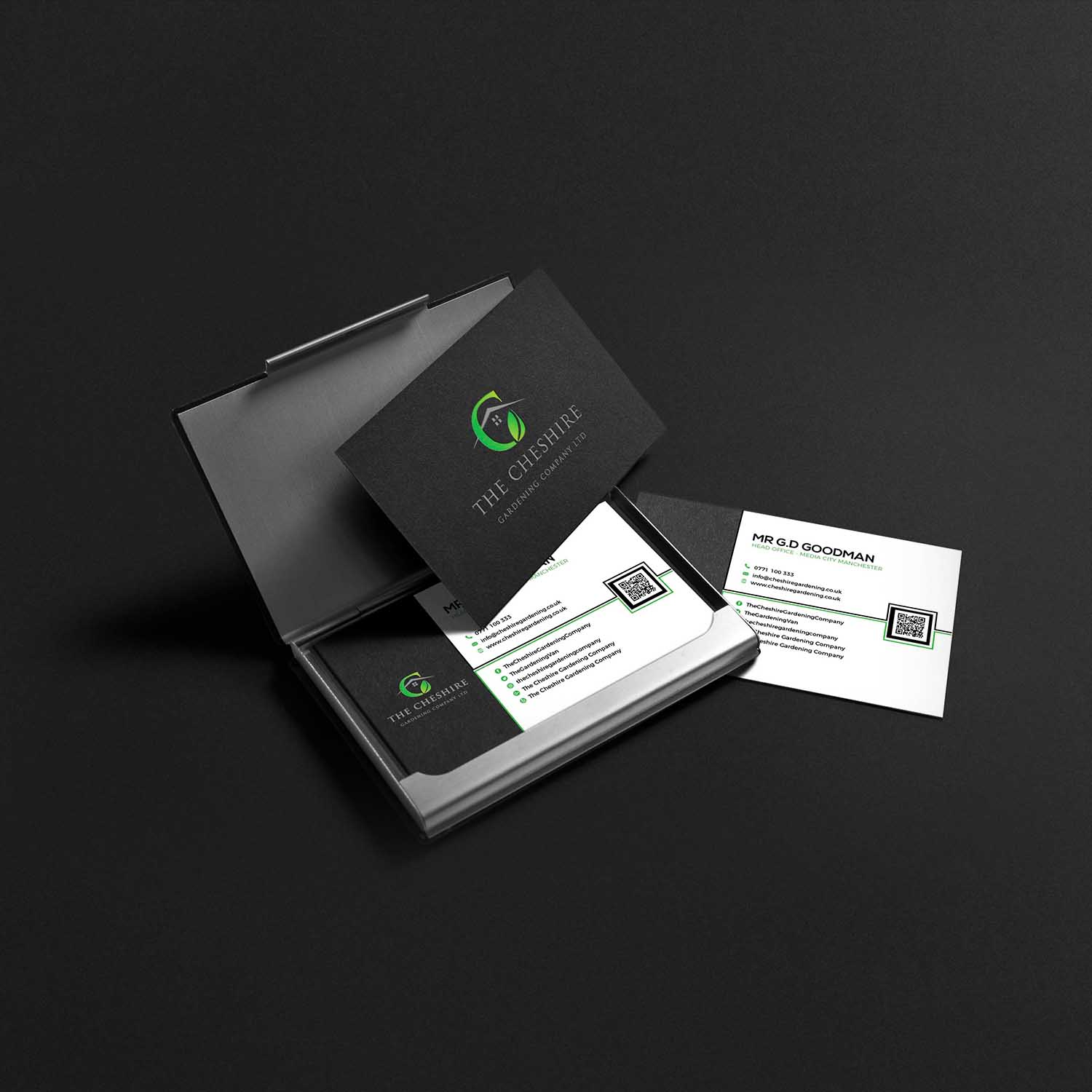 Business Card Design by Brandcrate for The Cheshire Gardening Company Ltd | Design #15401888