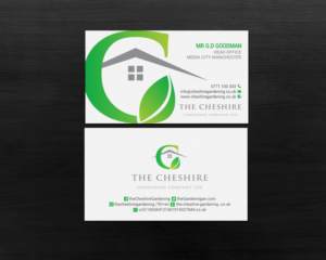 Design de Carte de Visite par chandrayaan.creative pour The Cheshire Gardening Company Ltd | Design : #15405568