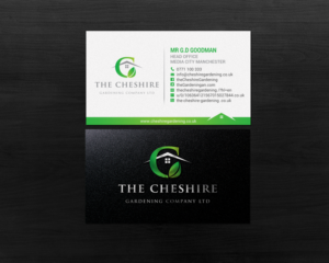 Business Card Design by chandrayaan.creative for The Cheshire Gardening Company Ltd | Design: #15405839