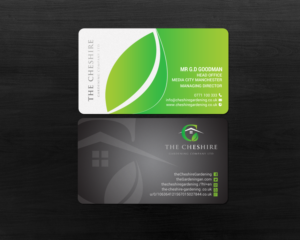 Business Card Design by chandrayaan.creative for The Cheshire Gardening Company Ltd | Design: #15509165