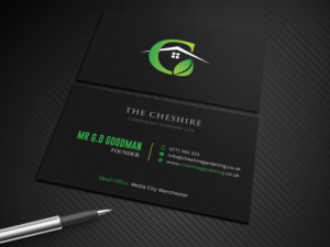 Design de Carte de Visite par Graphic Flame pour The Cheshire Gardening Company Ltd | Design : #15454498