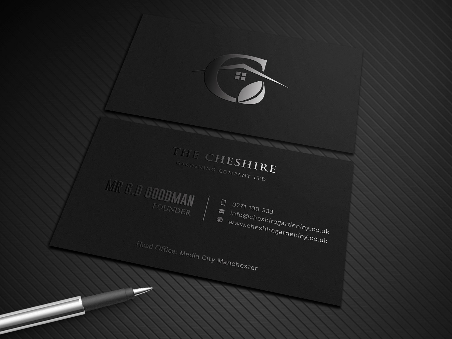 Diseño de Tarjeta de Presentación por Graphic Flame para The Cheshire Gardening Company Ltd | Diseño #15454499