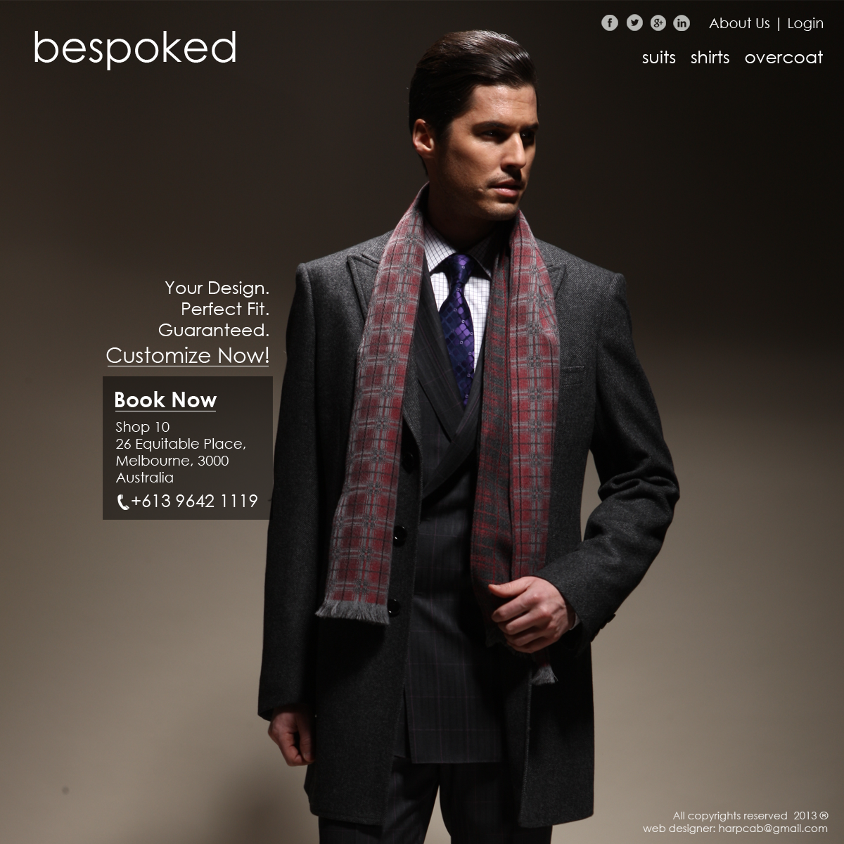 Web Design by harpcab for this project | Design #2641627