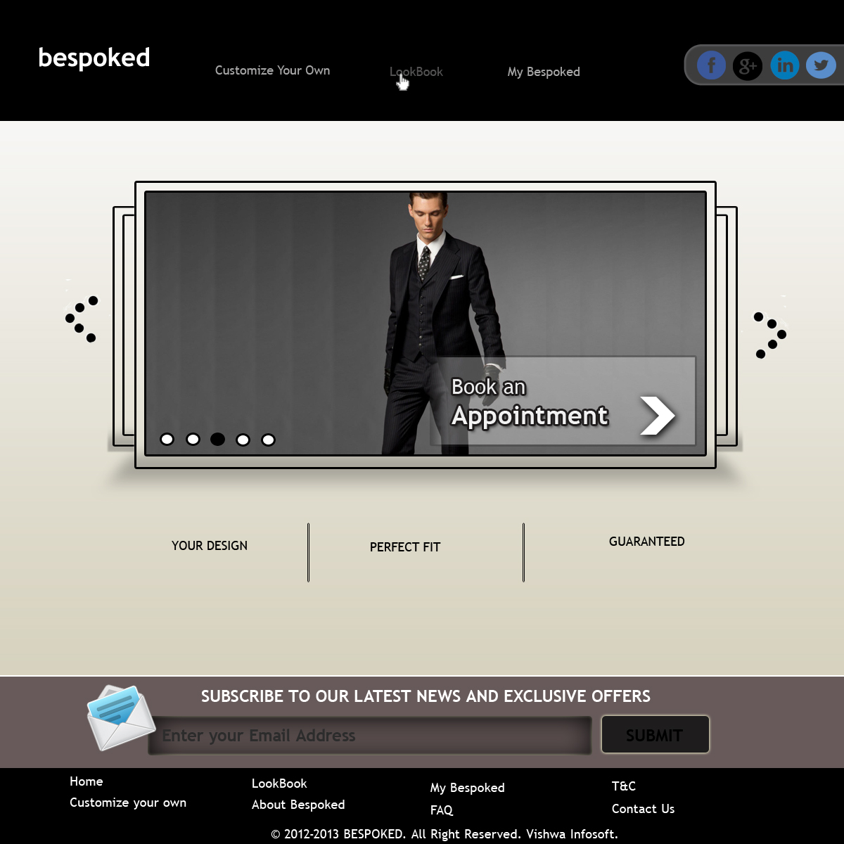 Web Design by LincWent for this project | Design #2600490