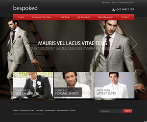 Web Design by pb for this project | Design: #2593496