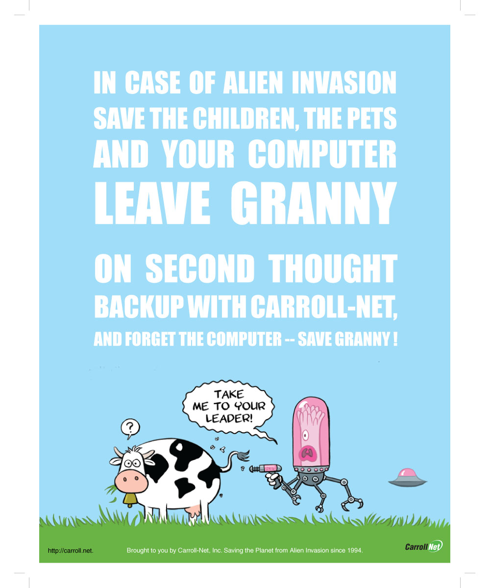 Poster Design by Tico for Carroll-Net, Inc. | Design #15432365