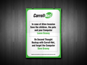 Poster Design by Deziners Zone for Carroll-Net, Inc. | Design: #15407859