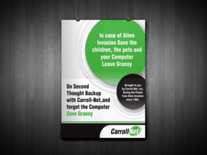 Poster Design by Deziners Zone for Carroll-Net, Inc. | Design: #15407860