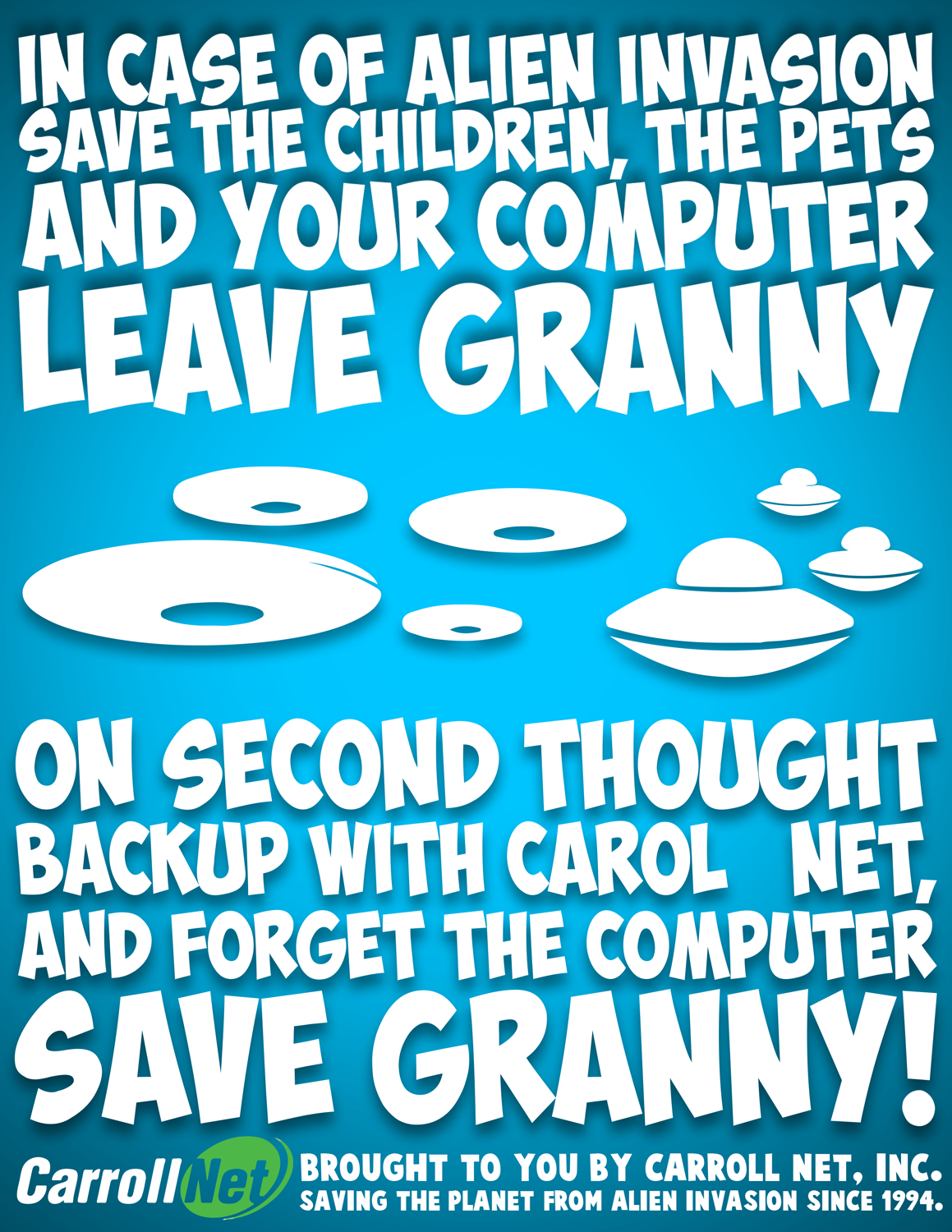Poster Design by DudiA for Carroll-Net, Inc. | Design #15441435