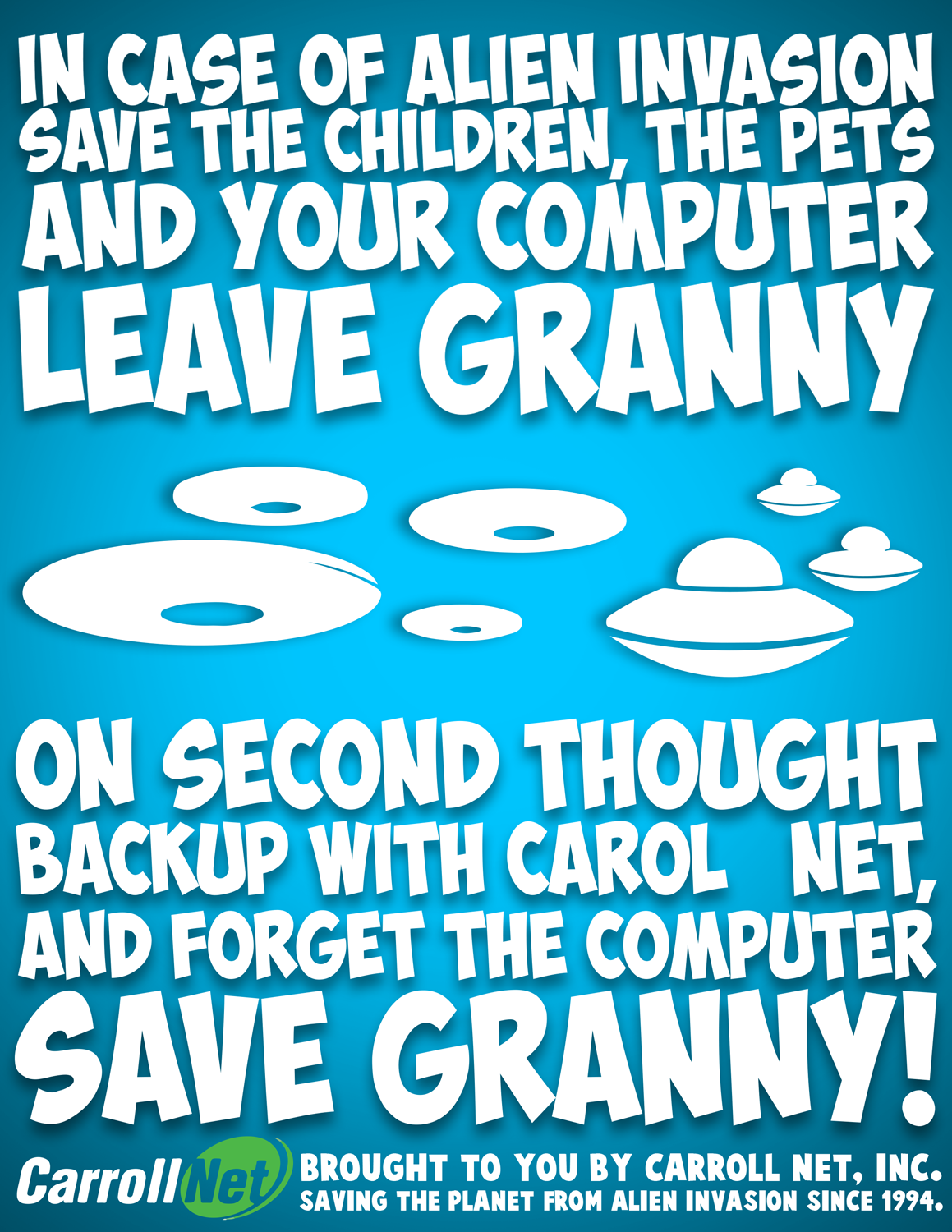 Poster Design by DudiA for Carroll-Net, Inc. | Design #15441436