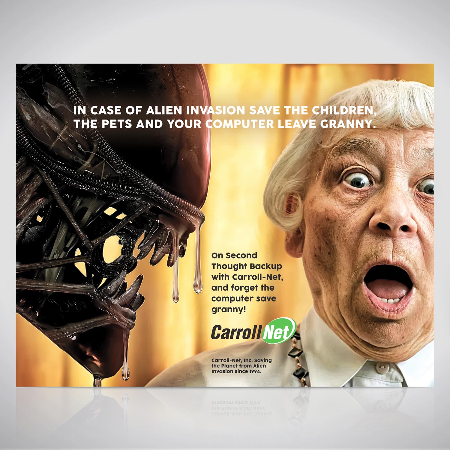 Poster-Design von Juan Andahur für Carroll-Net, Inc. | Design #15411637