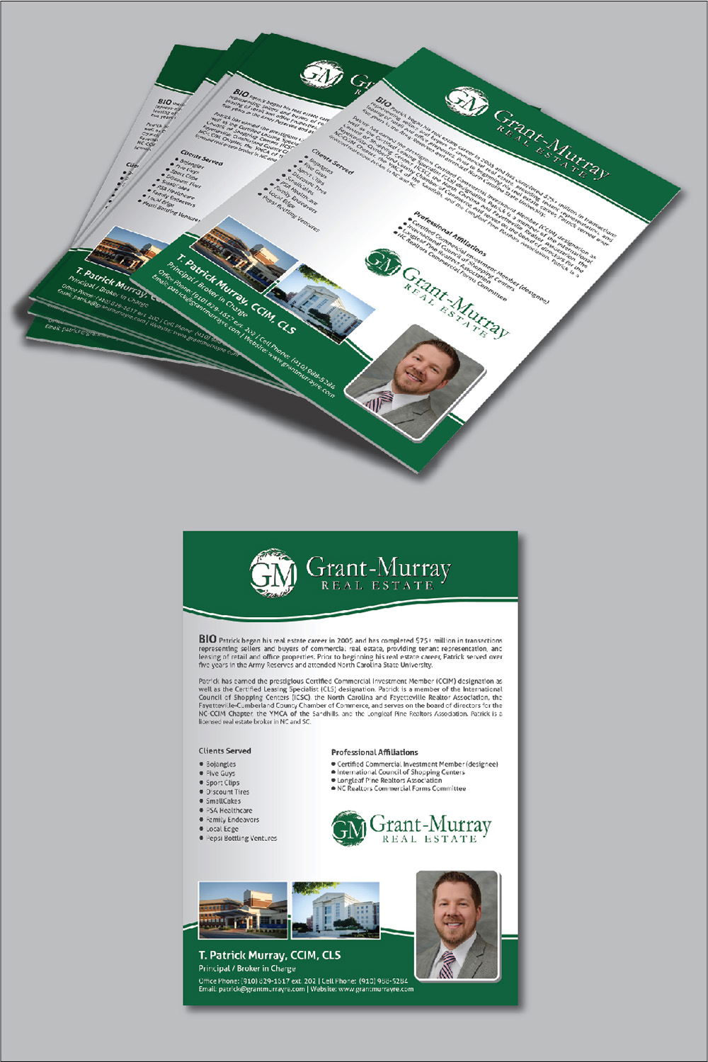 Diseño de Flyer por Deziners Zone para Grant-Murray Real Estate | Diseño #15388013