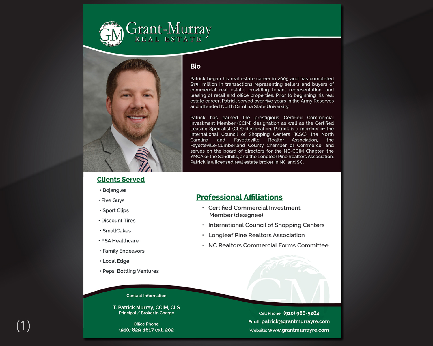 bold modern real estate agent flyer design for grant murray real real estate agent flyers examples