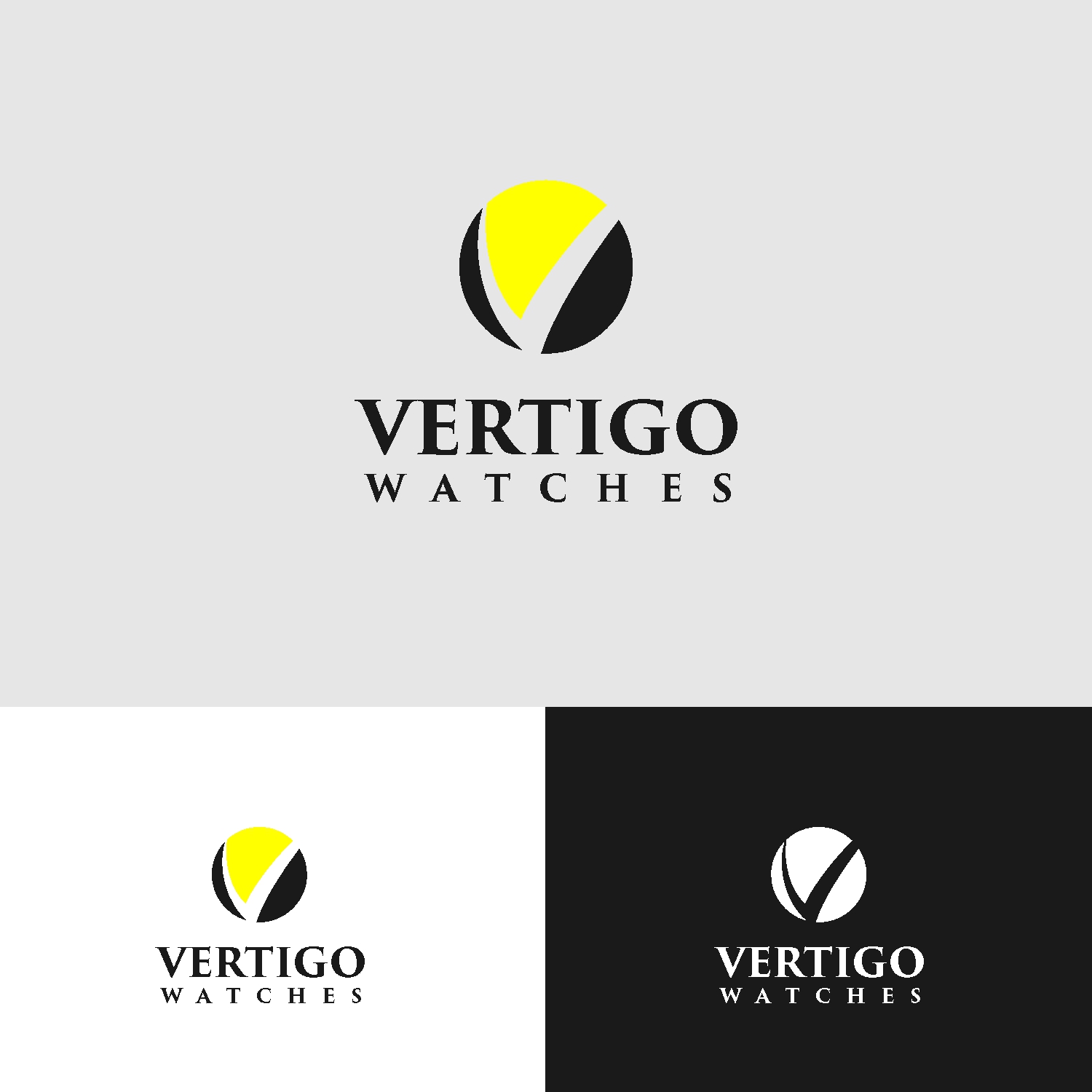 Logo Design by Zhor Signatures for Vertige-Watches | Design #15394553