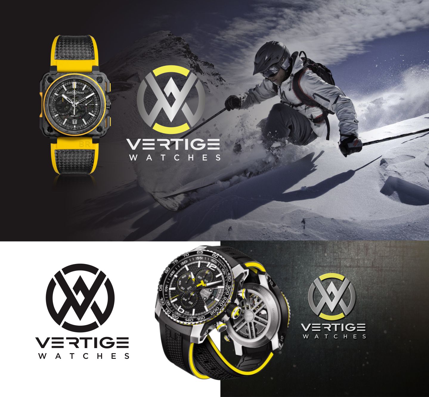 Logo Design by Mariono Fx for Vertige-Watches | Design #15382578