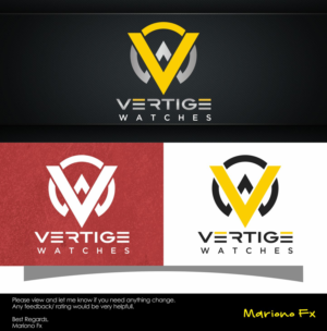 Logo Design by Mariono Fx for Vertige-Watches | Design: #15483623