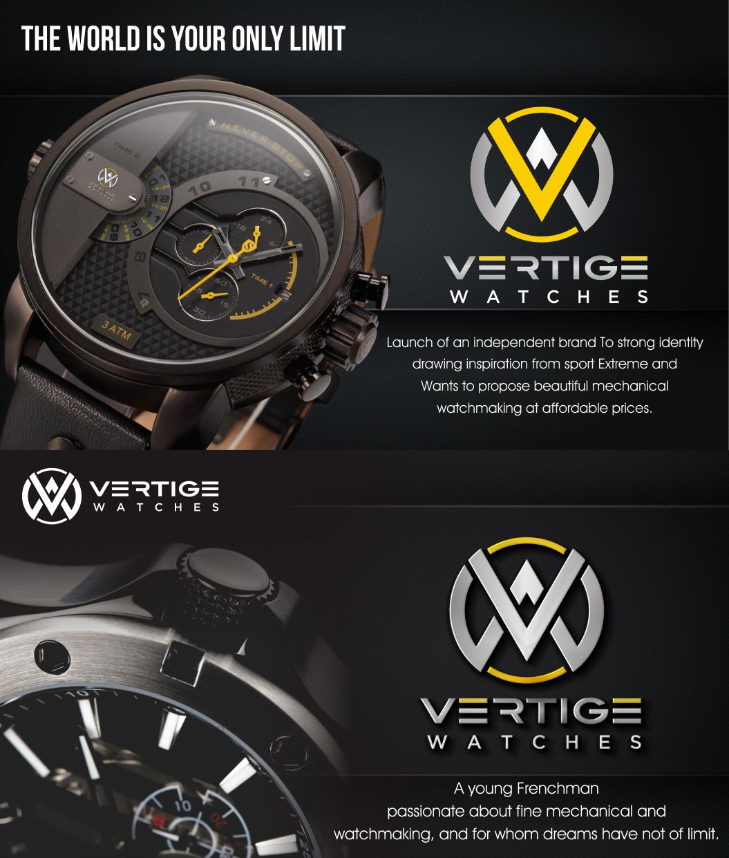 Logo-Design von Mariono Fx für Vertige-Watches | Design #15498984