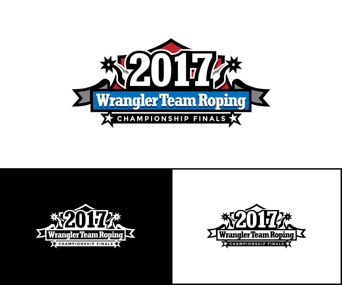 Logo Design by MoonFeather for Wrangler Team Roping Championships | Design #15388135