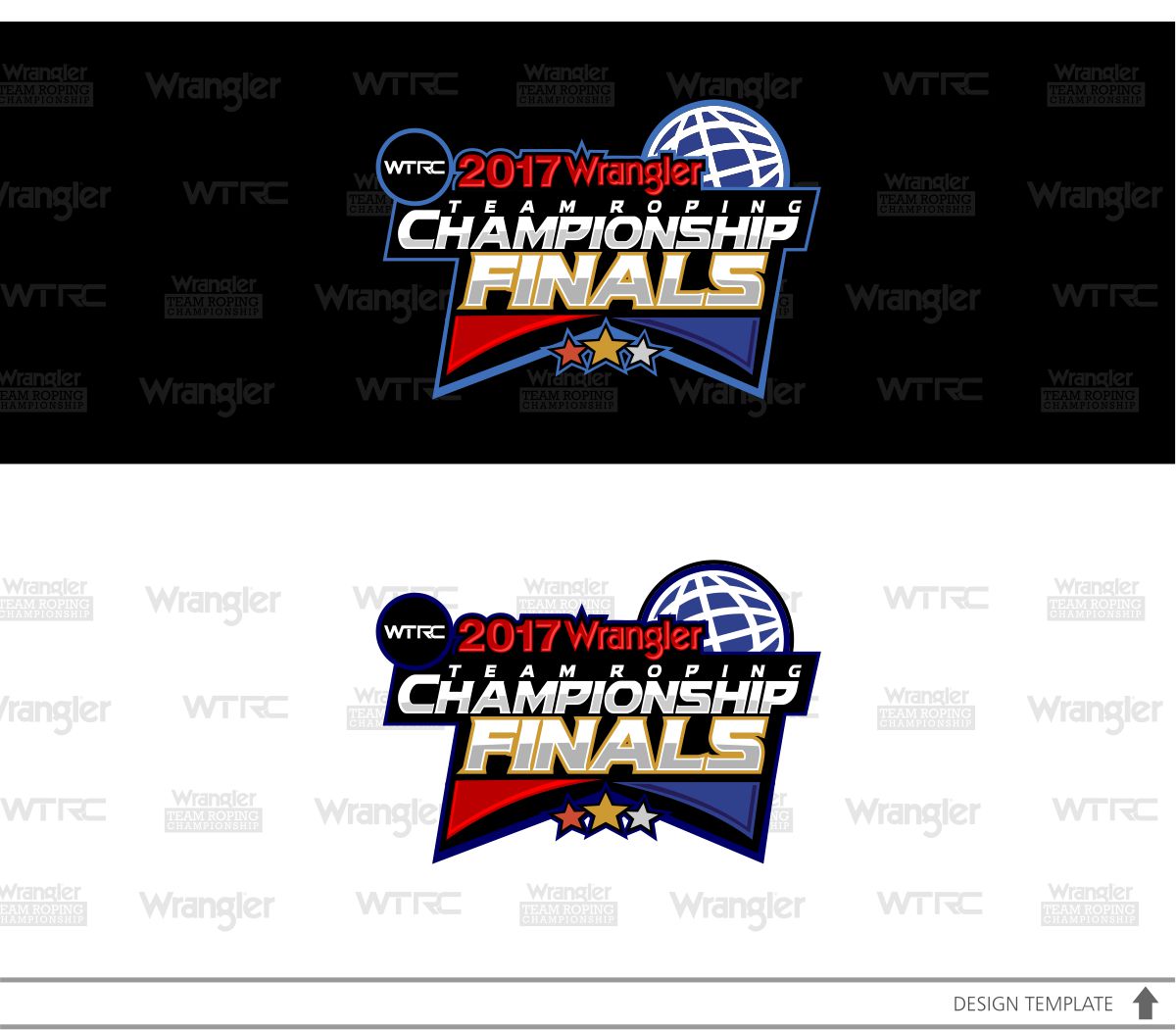 Logo Design by DesignMX (Renan Mejia) for Wrangler Team Roping Championships | Design #15581928