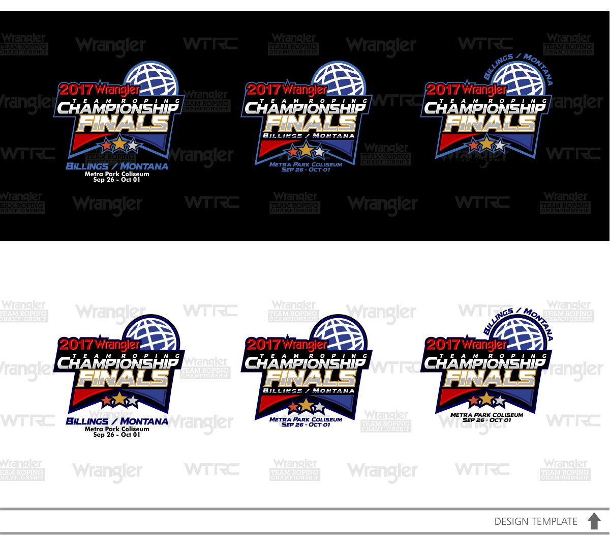 Logo Design by DesignMX (Renan Mejia) for Wrangler Team Roping Championships | Design #15582232