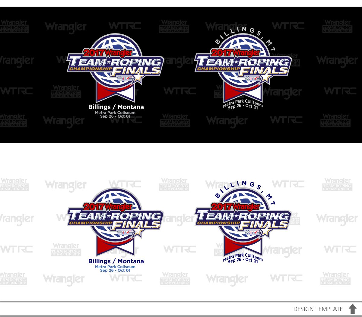 Logo Design by DesignMX (Renan Mejia) for Wrangler Team Roping Championships | Design #15582258