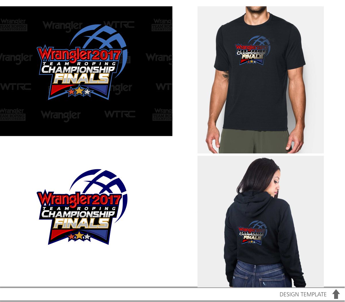 Logo Design by DesignMX (Renan Mejia) for Wrangler Team Roping Championships | Design #15590728