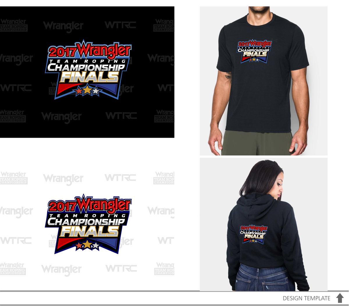 Diseño de Logo por DesignMX (Renan Mejia) para Wrangler Team Roping Championships | Diseño #15590753