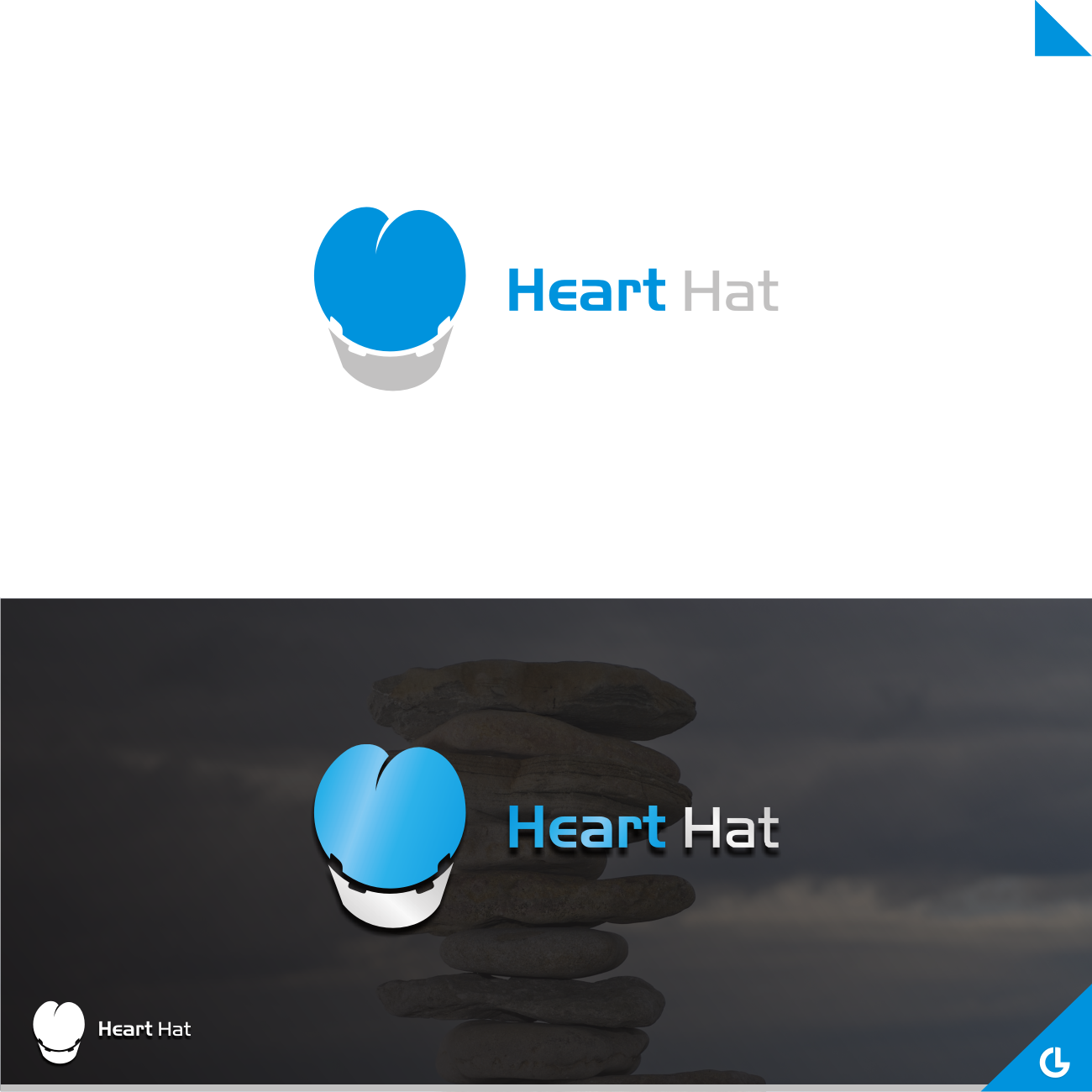 Logo Design by R!CKY for Heart Hat Safety | Design #15407801