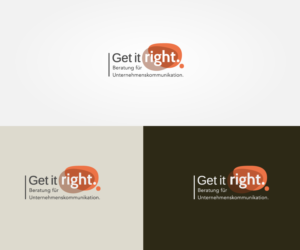 Diseño de Logo por cerus para Get it right. | Diseño: #15417215