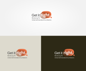 Diseño de Logo por cerus para Get it right. | Diseño: #15417257