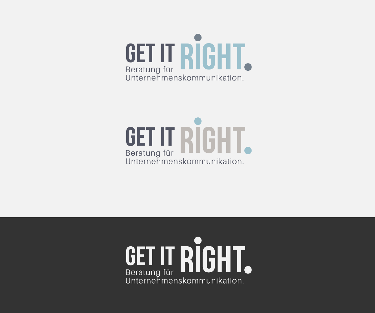 Logo-Design von cerus für Get it right. | Design #15431984