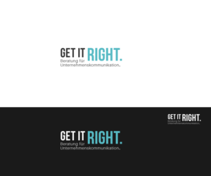 Diseño de Logo por cerus para Get it right. | Diseño: #15457267